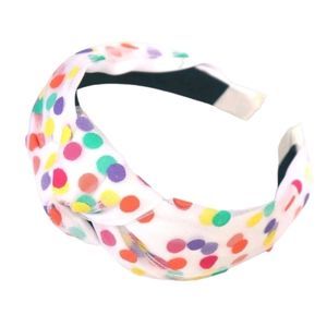 Colorful Polka Dot Headband